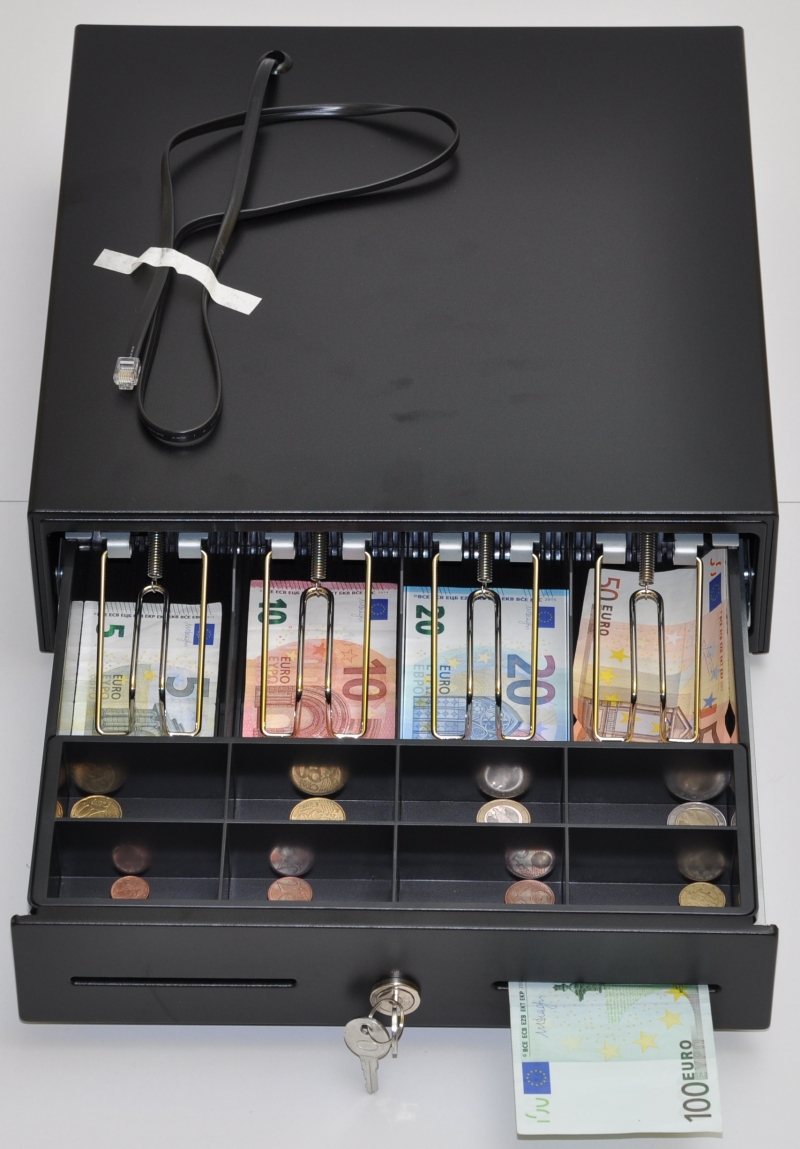 Pokladnicna zasuvka CD-330 K cierna Pokladnicna zasuvka CD-330 K cierna