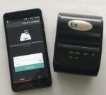 Mini tlačiareň s bluetooth prepojením