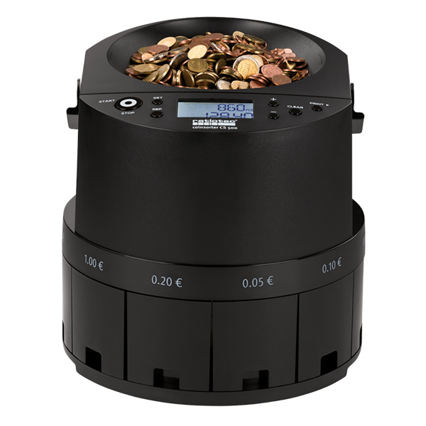 Ratiotec Coinsorter CS 500 – rýchla a robustná počítačka mincí