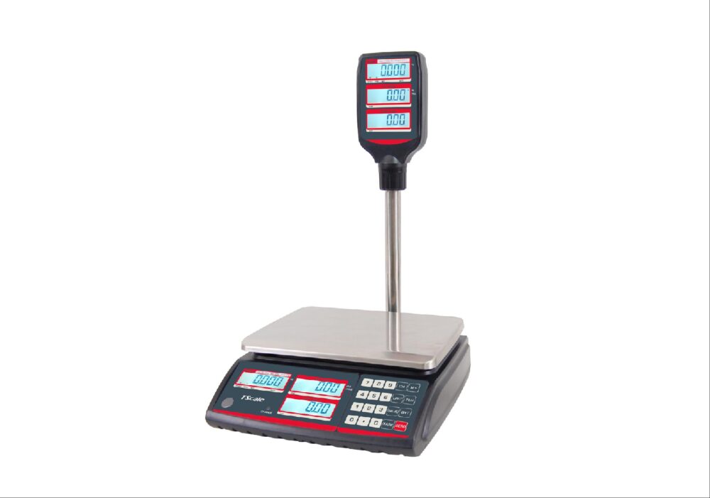 wsp-obchodna-vaha-s-vypoctom-ceny Obchodná váha T-Scale WSP s výpočtom ceny | 6/15 kg | so stĺpikom – Obrázok 1