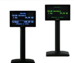 Náhrada za VFD displej. Farebný TFT alfanumerický zákaznícky displej 5 "800x480 s komunikačným protokolom VFD displeja. Režim 2x20 alebo 4x20 znakov. Napájanie cez USB (nepotrebuje externý napájací zdroj).