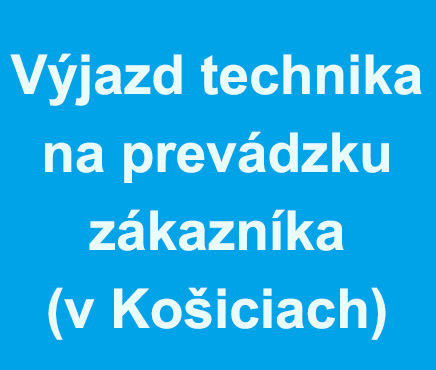 Vyjazd technika na prevazku-Kosice