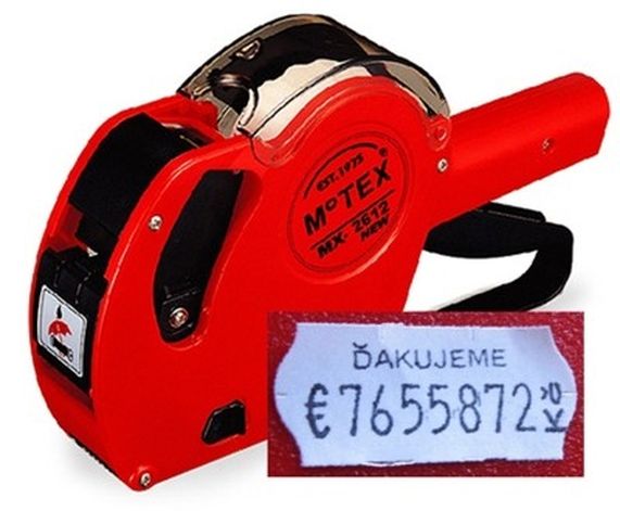 Etiketovacie klieste MOTEX 5500 stitok