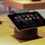 ExVAN P3 MIX eKasa 3v1 platobný terminal, tlačiareň, tablet s platobnou kartou na rotujucej nohe